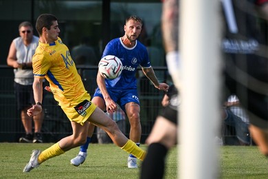 SOCCER FRIENDLY KFC MERELBEKE VS KAA GENT