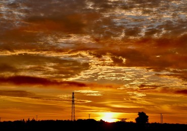 Seasonal weather, sunrise