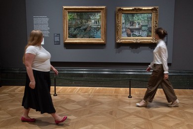 Exclusive Preview of National Gallery's Auumn Exhibition 'Renoir & Love' at National Gallery, London, UK