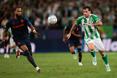 Real Betis v Feyenoord. UEFA Champions League.