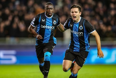 SOCCER CL CLUB BRUGGE VS RC LENS