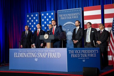 JD Vance delivers remarks to the Vice President’s Fraud Task Fo