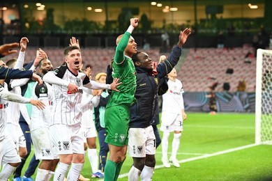 SOCCER CONF MIDTJYLLAND VS STVV