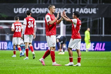 SOCCER CONF SC BRAGA VS KAA GENT