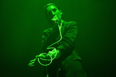 Gazelle Twin Performs at The Roundhouse, London, UK