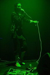 Gazelle Twin Performs at The Roundhouse, London, UK