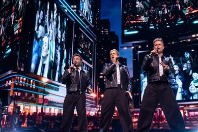 Westlife performs at Co-Op Live