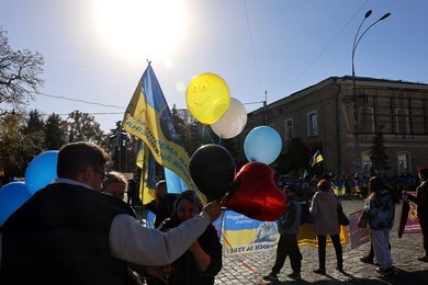 "Don’t Stay Silent! Captivity Kills!" rally in Kharkiv