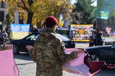 "Don’t Stay Silent! Captivity Kills!" rally in Kharkiv